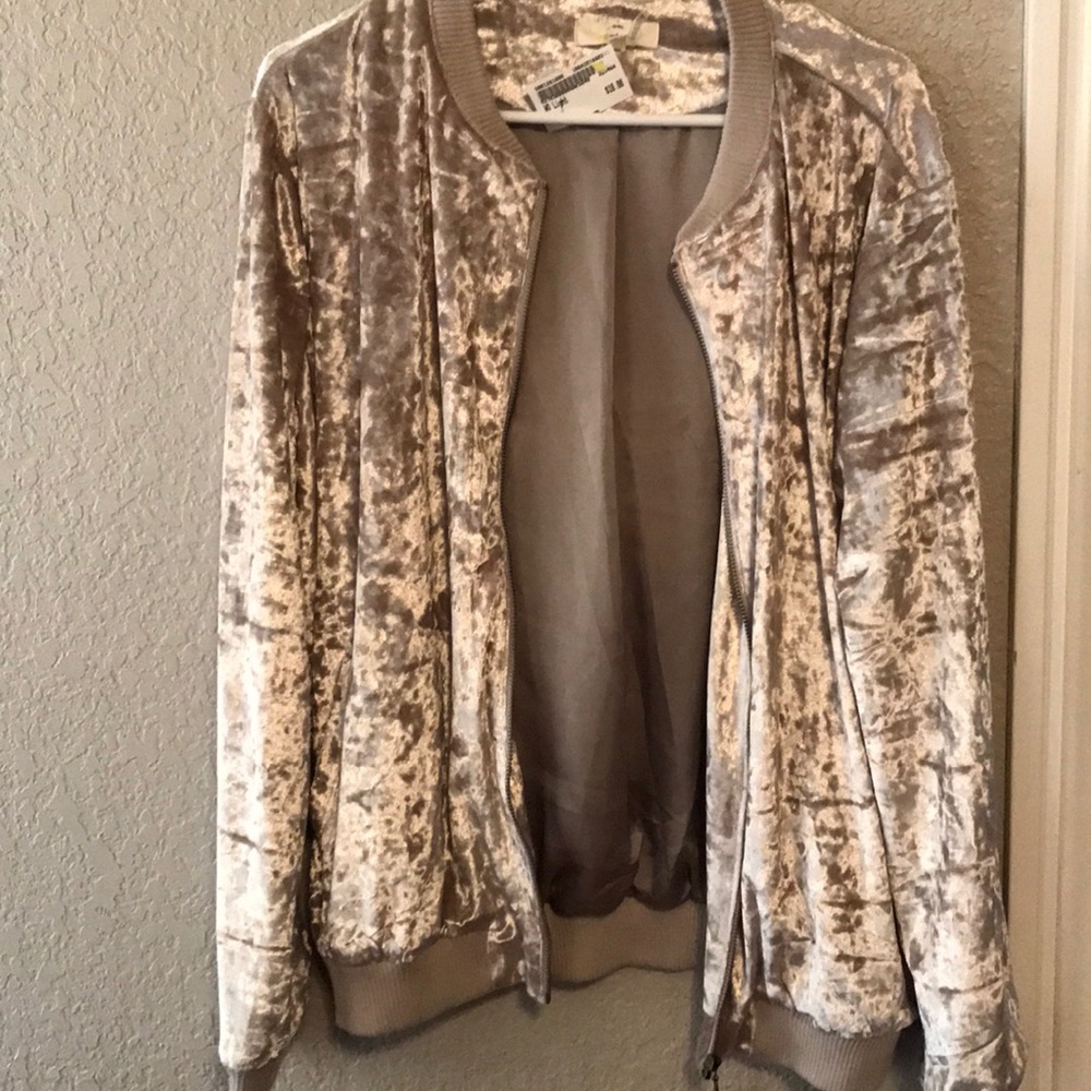 Retro velvet jacket